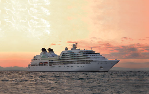 Seabourn Sojourn on Sea